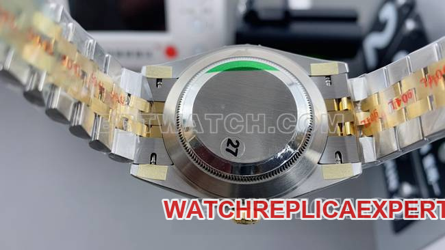 1:1replica watch log VS FactoryRolexwhite dial3235 mechanical 36mmcaseback live photo