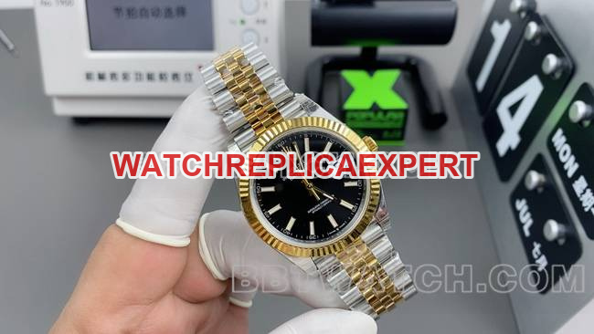 Watch Log VS FactoryRolexblack Dial3235 Mechanical 41mmfront live photo