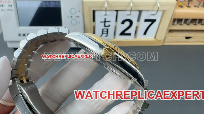 collectible watch log VS FactoryRolexwhite dial3235 mechanical 41mmside live photo