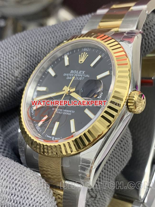 VS Factorytop-tier watch log Rolexblack dial3235 mechanical 41mmfront live photo