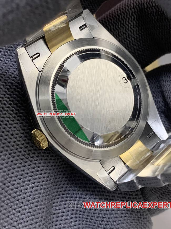 VS Factorytop-tier watch log Rolexblack dial3235 mechanical 41mm caseback live photo