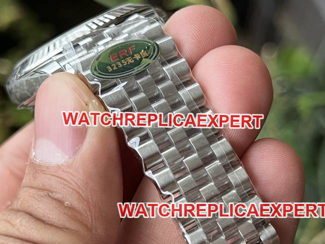 1:1replica watch ERF factory log Rolexblack dial3235 mechanical 41mmbraceletlive photos