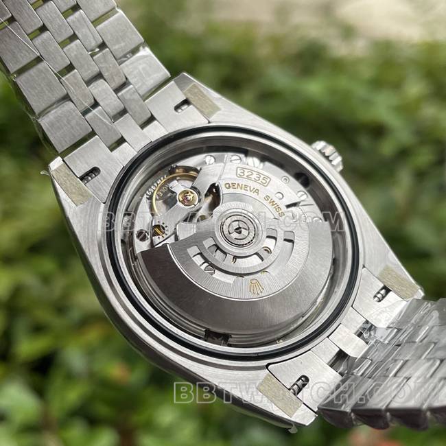 collectible watch ERF factory Rolex log green dial3235 mechanical 41mmcaseback live photo