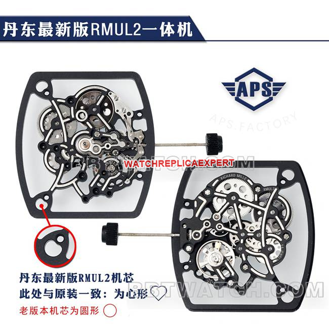 APS factory top-tier watch Richard MilleRM055 appearance live photos