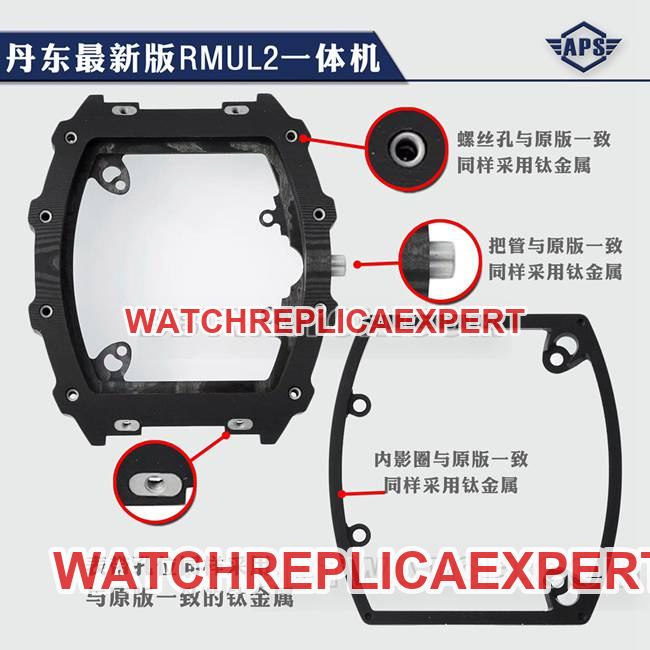 APS factory top-tier watch Richard MilleRM055 appearance live photos