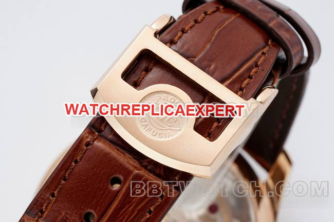 watch APS factory Portugal IWC perpetual calendar white dialrose goldbraceletlive photos