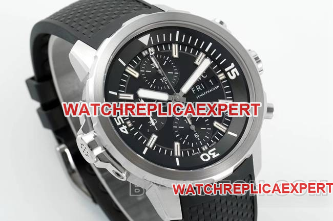 top-tier watch APS factory marine timepiece IWCblack dial7750 mechanical front live photo