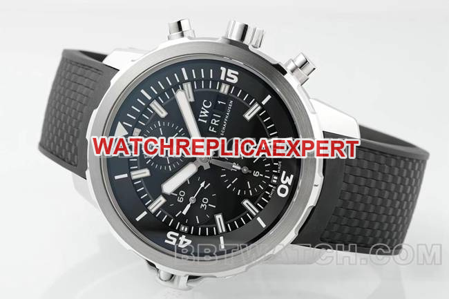 top-tier watch APS factory marine timepiece IWCblack dial7750 mechanical front live photo