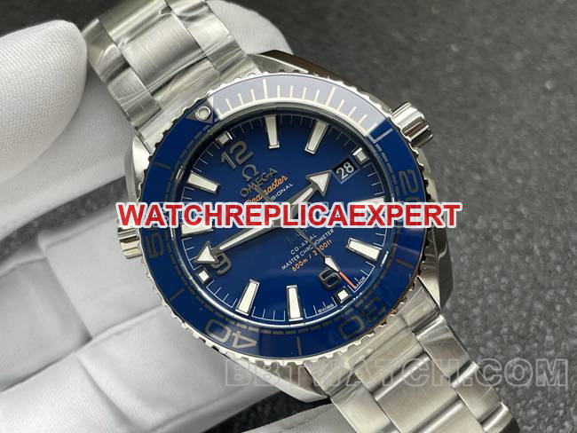 top-tier watch VS FactorySeamasterblue dial8800 mechanical 39.5mmfront live photo