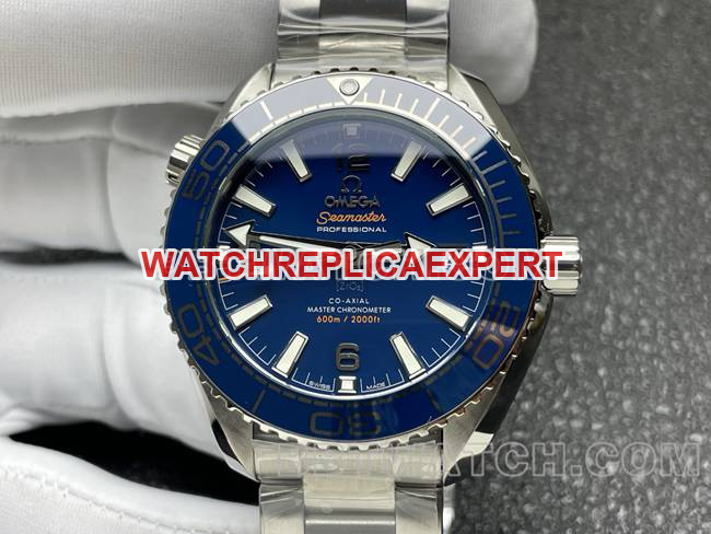 top-tier watch VS FactorySeamasterblue dial8800 mechanical 39.5mmfront live photo