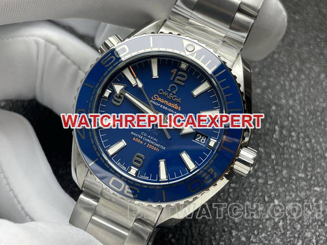 top-tier watch VS FactorySeamasterblue dial8800 mechanical 39.5mmfront live photo