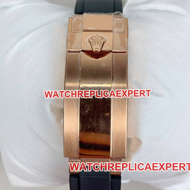 top-tier watch QFDaytonaRolexblack dialrose gold4131 mechanical braceletlive photos
