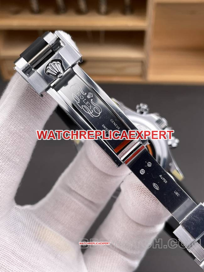 1:1replica watch QF factory DaytonaRolex silver gray plate 4131 mechanical clasplive photos