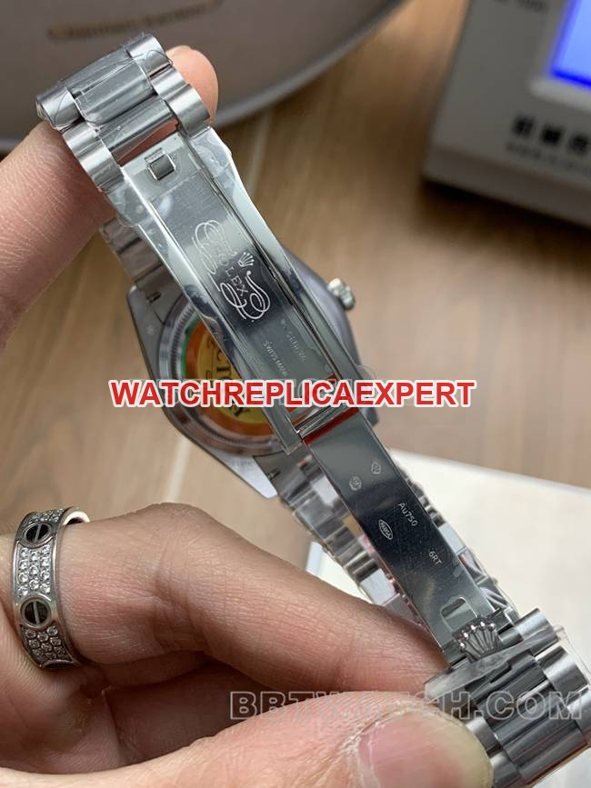 watch QF factory Day-DateRolex ice blue dial2836 mechanical 36mmclasplive photos