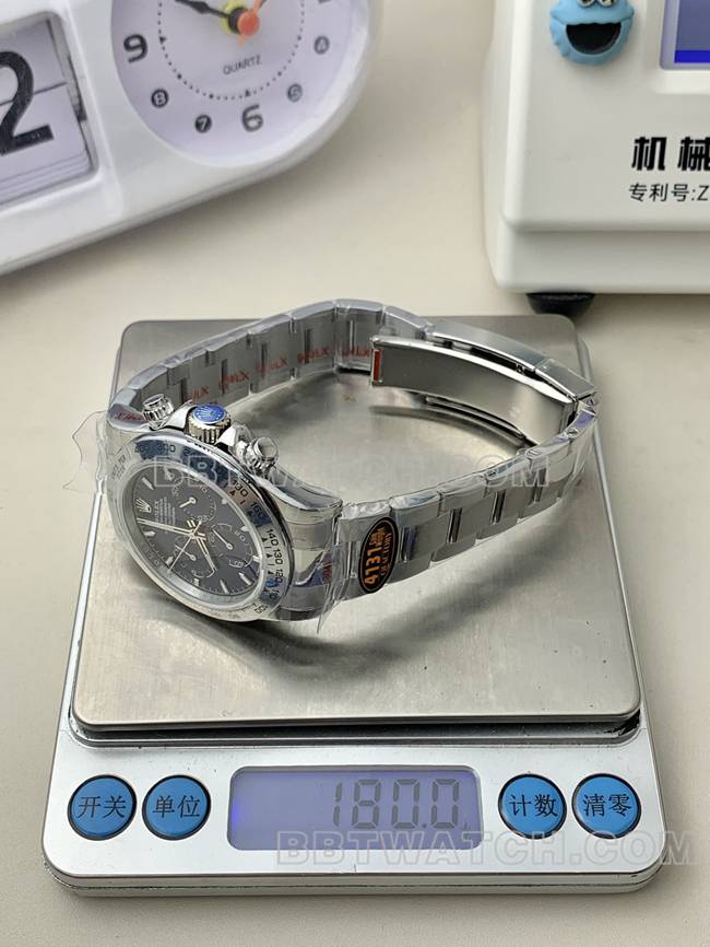 QF factory top-tier watch DaytonaRolexblue dial4131 mechanical weight live photos