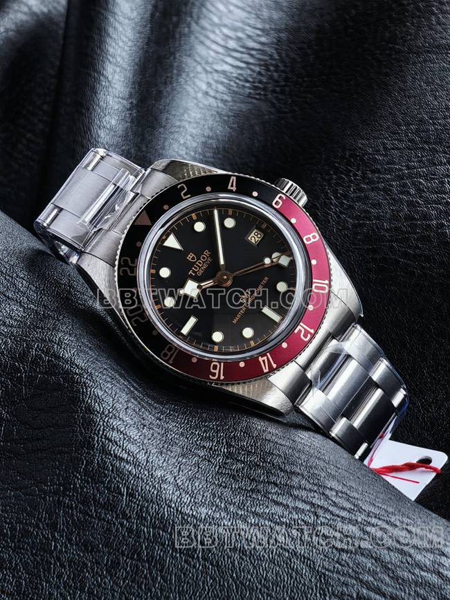 3CF factory top-tier watch Biwan Tudorblack dial black and red circle front live photo