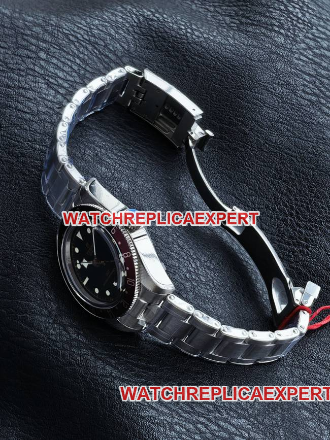 3CF factory top-tier watch Biwan Tudorblack dial black and red circle side live photo