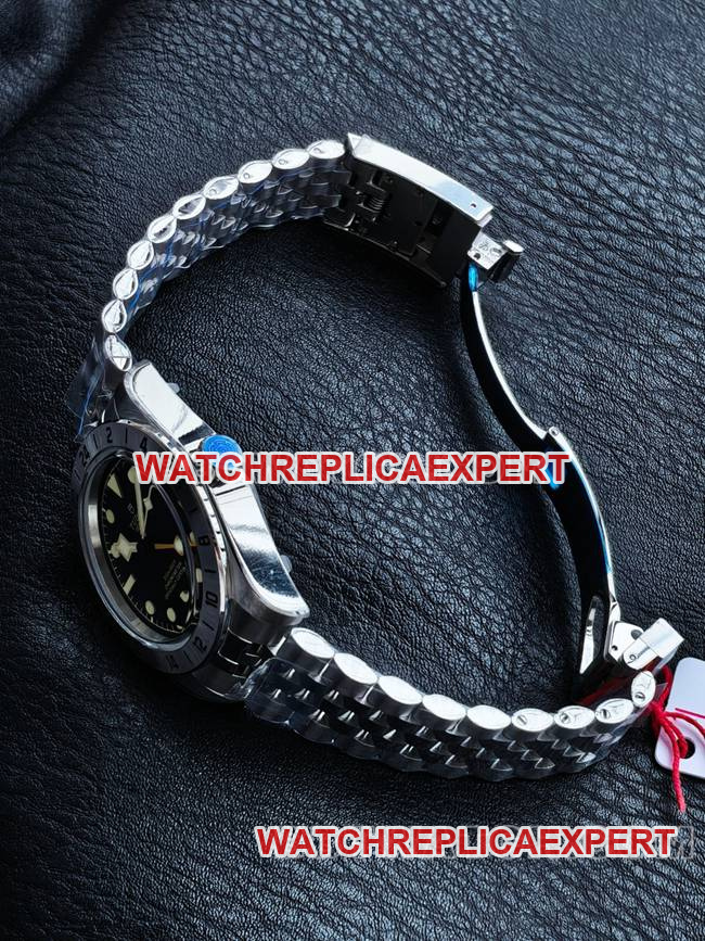 3CF factory watch Biwan Tudorblack dial steel braceletside live photo