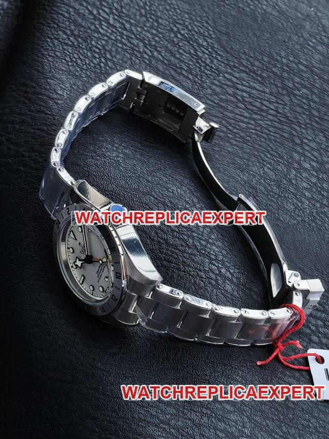 3CF factory collectible watch Biwan Tudorwhite dial steel braceletside live photo
