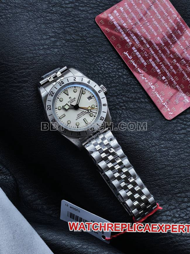 top-tier watch 3CF factory Biwan Tudorwhite dial steel braceletfront live photo