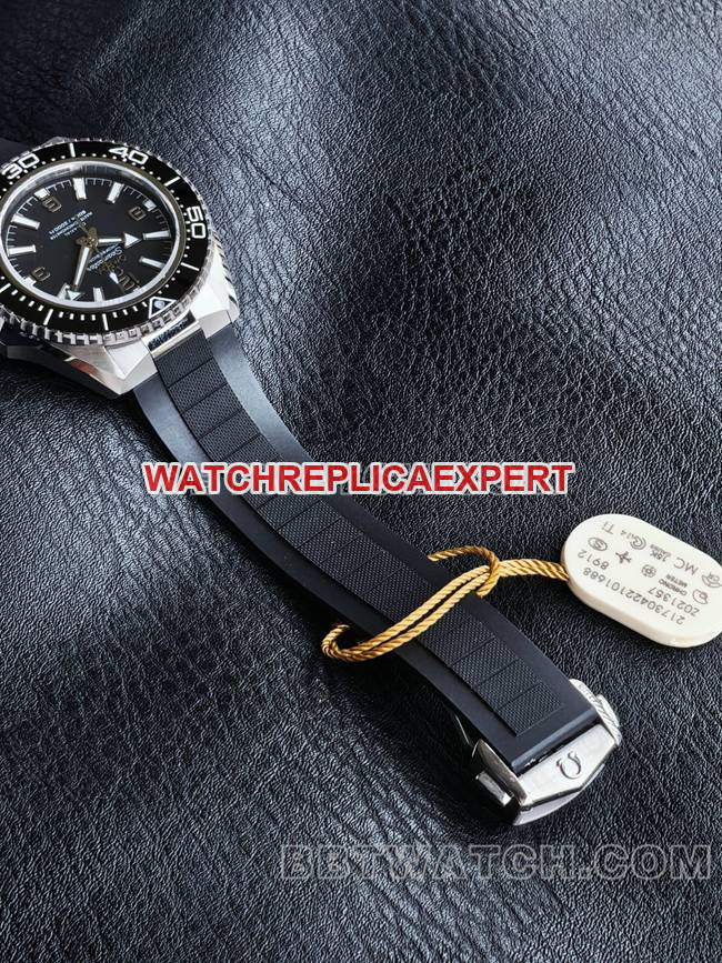 VS Factorytop-tier watch Seamaster 600m black dial black bezel rubber braceletbraceletlive photos