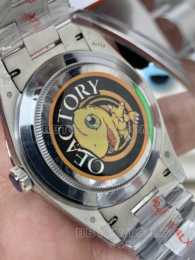 QF factory top-tier watch Day-DateRolex ice blue dial2836movement40mmcaseback live photo
