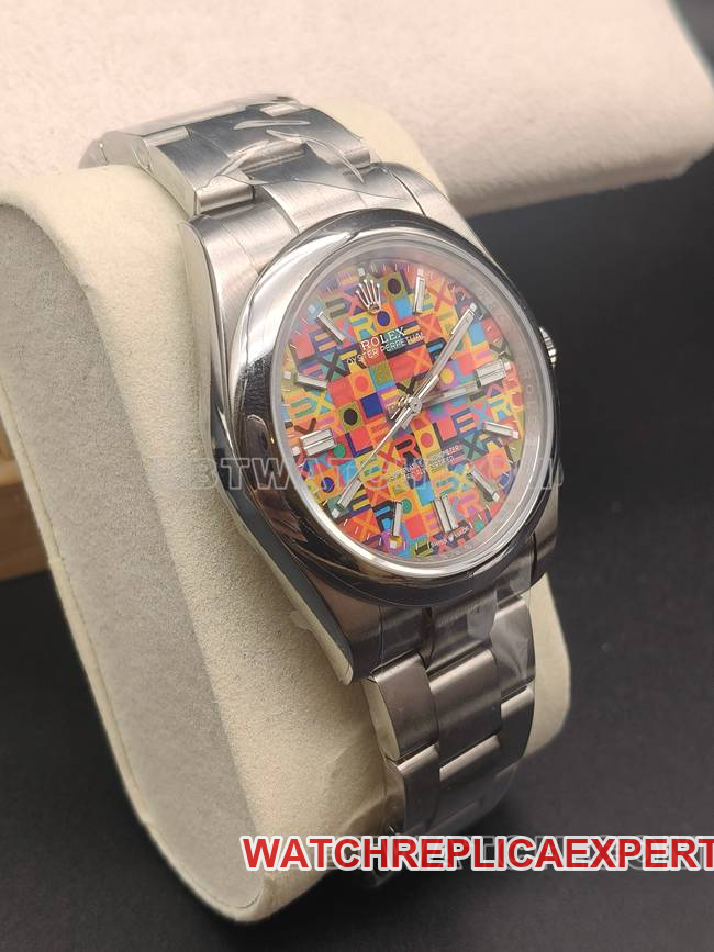 collectible watch oyster perpetual color dial 36mm 126000front live photo