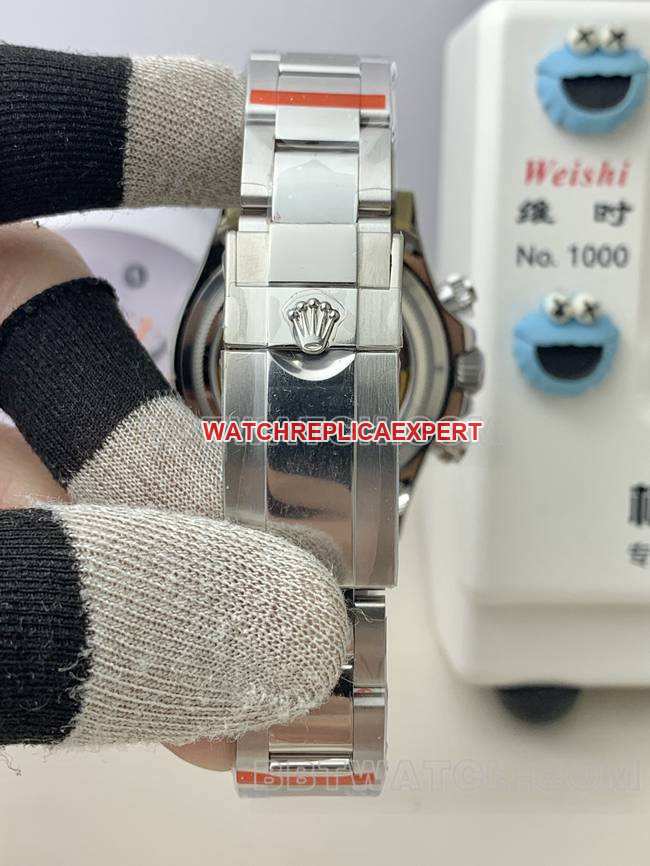 QF factory 1:1replica watch RolexDaytona ice blue dial4131 mechanical braceletlive photos