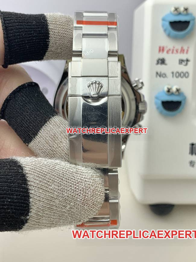QF factory watch Rolex Daytona ice blue dial4131 mechanical braceletlive photos