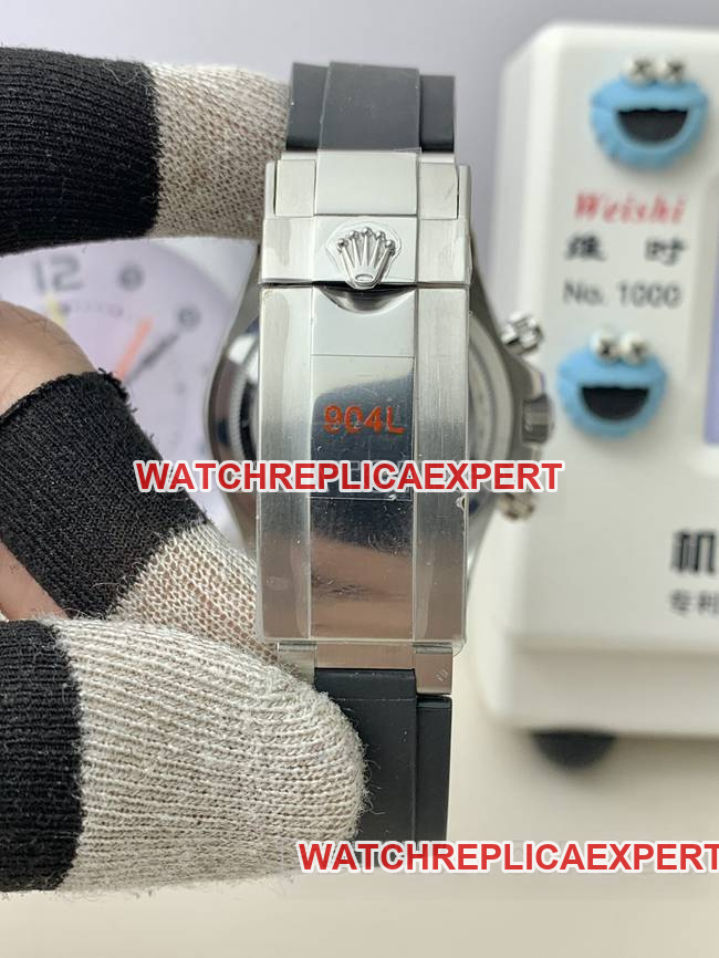 collectible watch RolexQF factory Daytonablack dial4131 mechanical rubber braceletbraceletlive photos