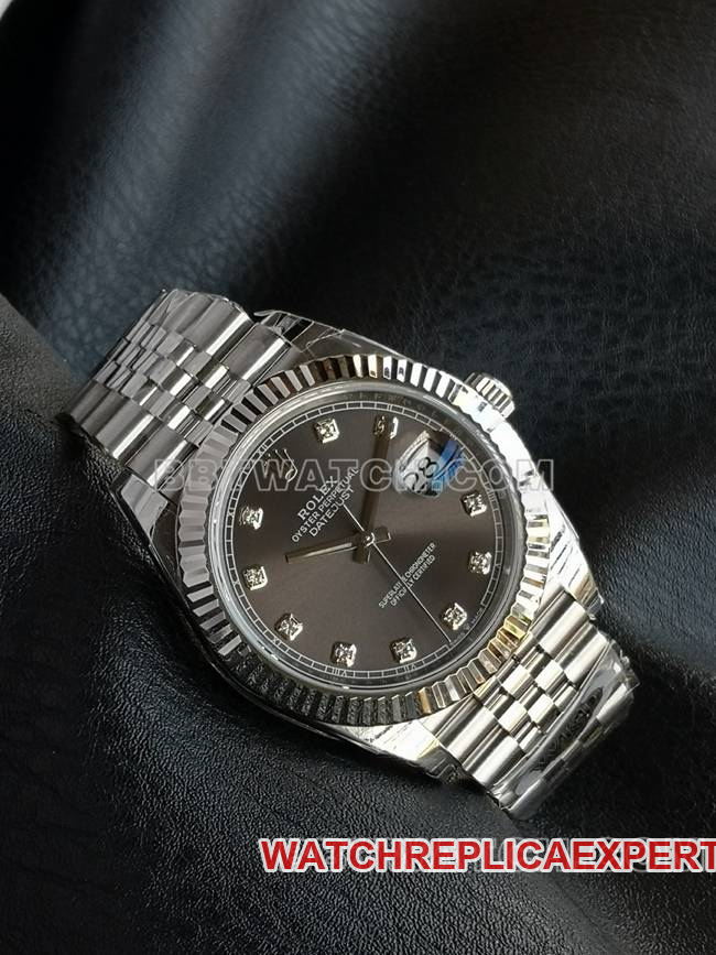 collectible watch WKD factory Datejust Rolex 41mm gray dial 126331 front actual photo