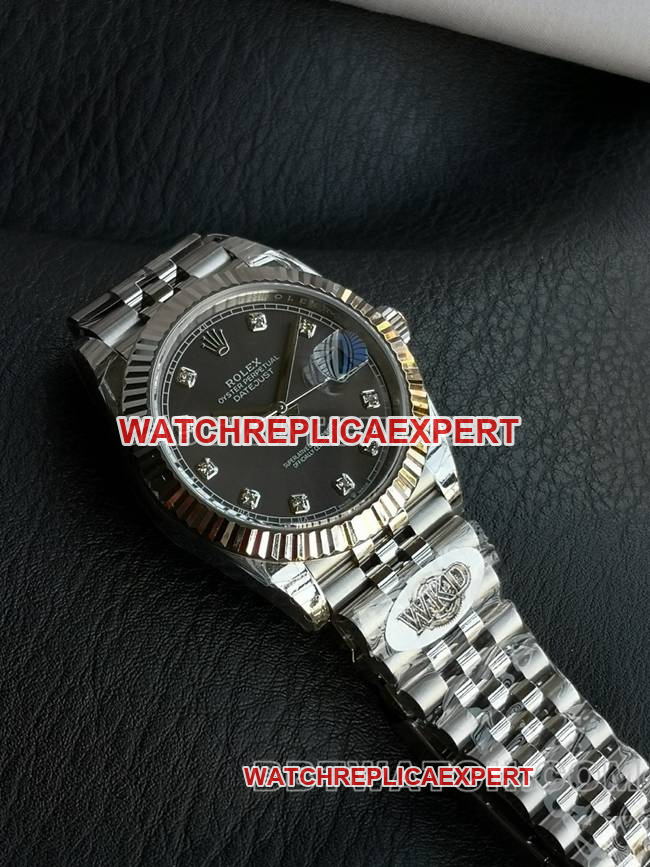 collectible watch WKD factory Datejust Rolex 41mm gray dial 126331 front actual photo