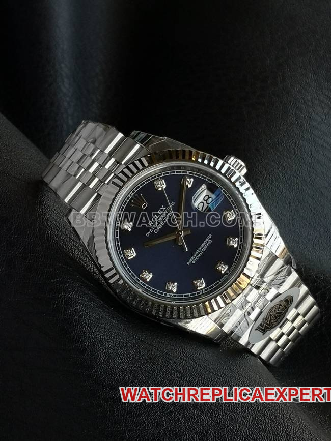 Watch WKD Factory Datejust Rolex 41mm Blue Dial 126331 Front Real Shot
