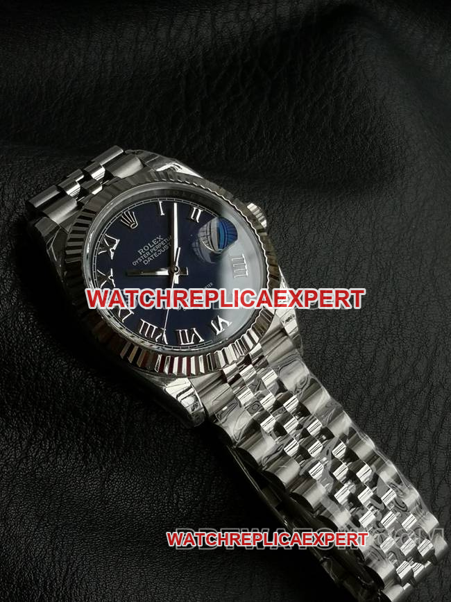 Watch WKD Factory Datejust Rolex 41mm Blue Dial 126331 Front