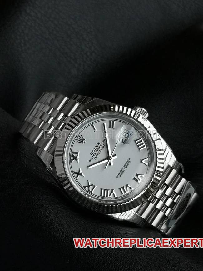 WKD Factory Top Rolex Datejust 41mm White Dial 126331 Front Real Shot Photos