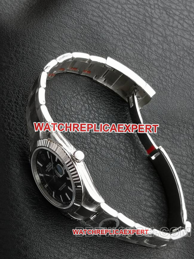 WKD Factory collectible Watch Rolex 41mm Black Dial 126331 Side Real Shot
