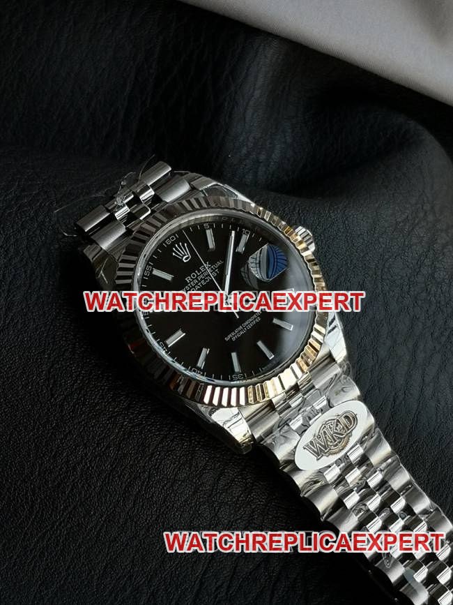 WKD Factory collectible Watches Rolex 41mm Black Dial 126331 Front Real Shot