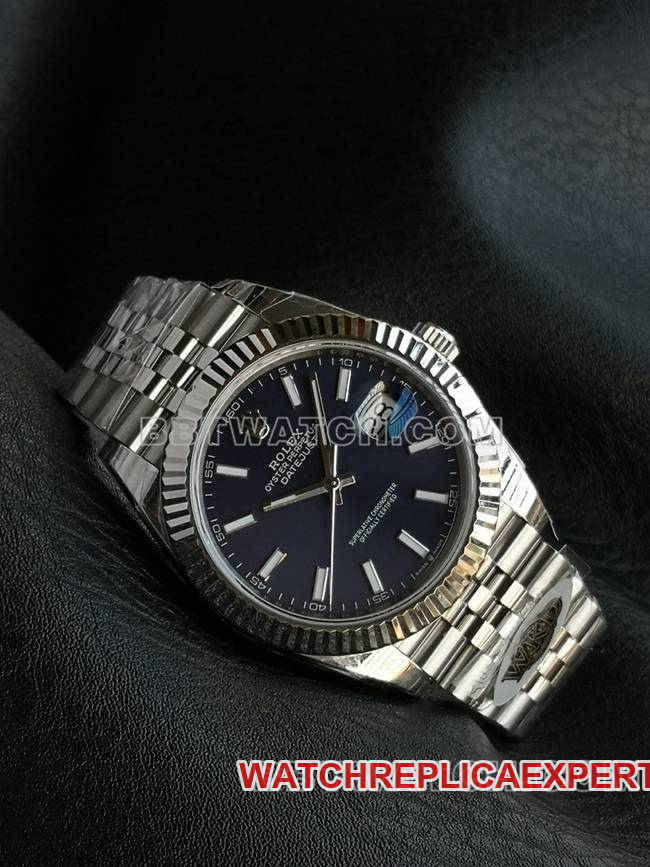 WKD factory top watch Rolex Datejust 41mm blue dial 126331 real shot photo