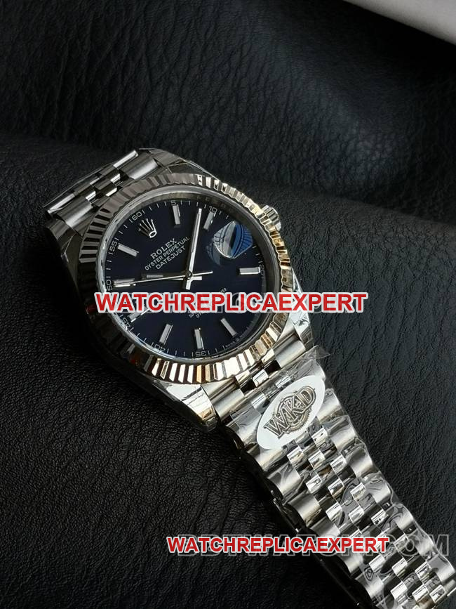 WKD factory top watch Rolex Datejust 41mm blue dial 126331 real shot photo