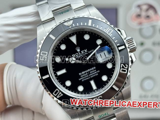 WKD Factory Rolex Submariner 41mm Black Dial 126610 Real Photo From the Front