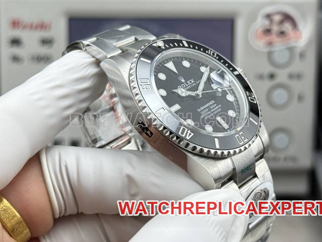 WKD Factory Rolex Submariner 41mm Black Dial 126610 Side Real Shot Picture