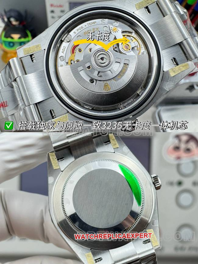 WKD Factory Rolex Submariner 41mm Black Dial 126610 Real Photos of the Back