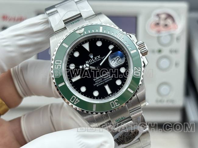 WKD Factory Rolex Submariner 41mm Green Dial 126610 Real Shot Photo