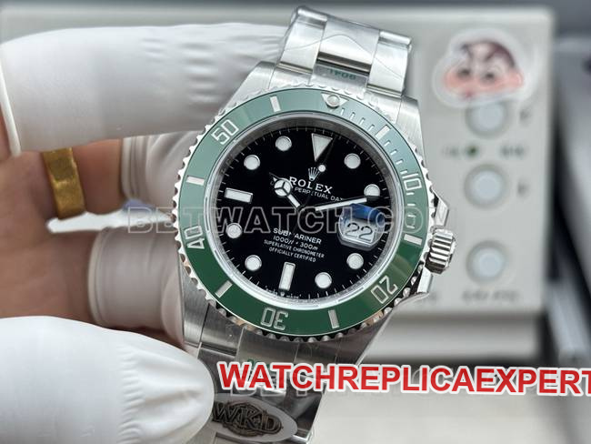 WKD Factory Rolex Submariner 41mm Green Dial 126610 Real Shot Photo