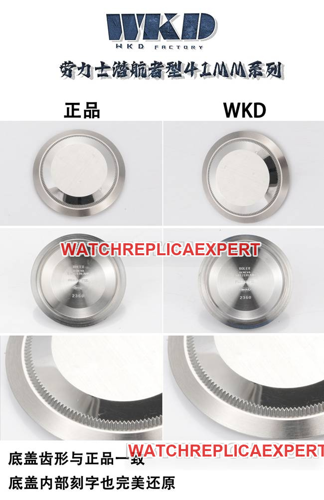 WKD Factory Rolex Submariner 41mm Black Dial Watch 126610 vs. Genuine Product Comparison Real Photos