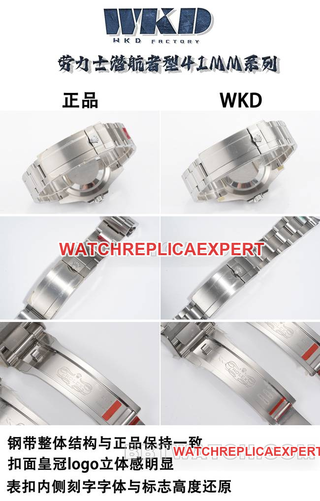 WKD Factory Rolex Submariner 41mm Green Dial Watch 126610 Real vs. Comparison Photos