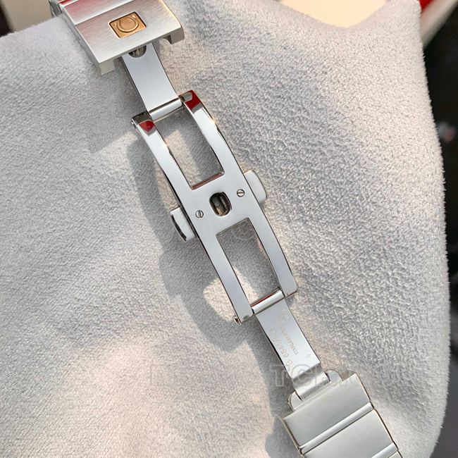 Omega Constellation White Dial 28mm Quartz Watch with Buckle—Actual Photos