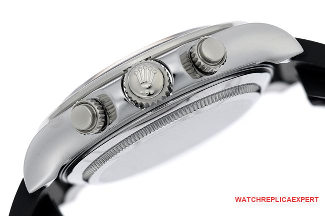 Top-Tier Watch: ZF Factory Rolex Daytona Black Dial 4131 Mechanical—Side View Photos