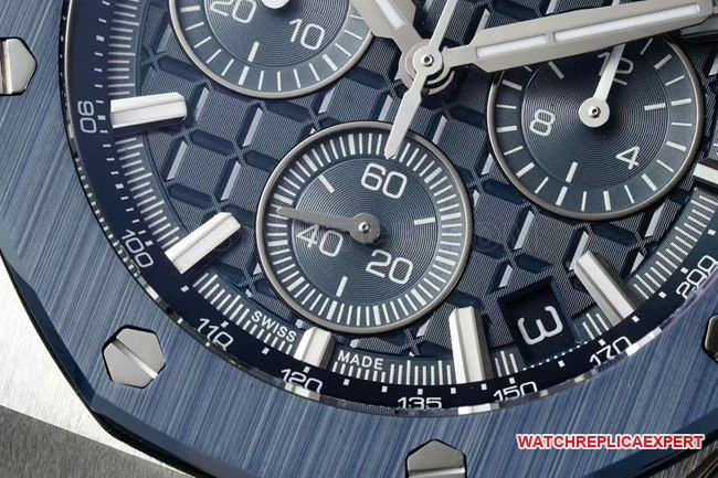 top-tier watch DDF factory Audemars PiguetRoyal Oak offshore blue dial26420front live photo