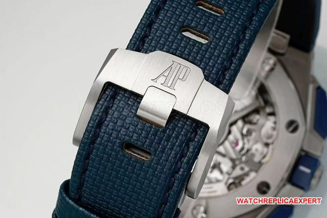 top-tier watch DDF factory Audemars PiguetRoyal Oak offshore blue dial26420clasplive photos